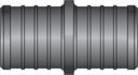 1" × 1" PEX No Lead Brass Coupling