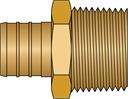 3/4" PEX × 3/4" MNPT No Lead Brass Adapter