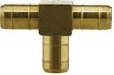 TEE 3/8" ID HOSE BRASS iii