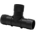 TEE 1/4" Poly Black iii