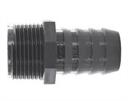 MA 1/2" Black PP hbxmt