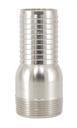COMB NIPPLE 1/2" SS hb x mt