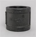 CUPLG 1.5" x 1.5" Std Blk MI