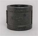 CUPLG 2" x 2" Std Blk MI
