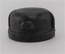 END CAP 1/8" Std Blk Mal