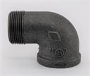 90' ST. ELL 1/4" Std Blk MI