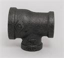 TEE 3/4" x 1/2" x 1/2" Std Blk