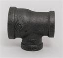 TEE 1" x 1/2" x 3/4" Std Blk