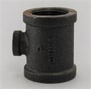 TEE 1.25" x 1.25" x 3/4" Std Blk