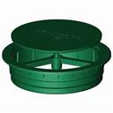 FLOW GATE 6" GREEN (pop-up)