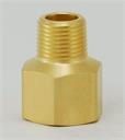 BUSHING 1/8" x 1/4" Brass (adapt 1/4" Gauge--> 1/8")