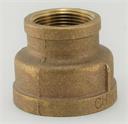 COUPLING 1/2" x 3/8" Brass