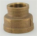 COUPLING 1" x 1/2" Brass
