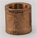 COUPLING 1.25" Brass