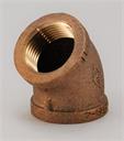 45' ELBOW 1" Brass