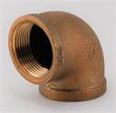 90' ELBOW 1.5" Brass