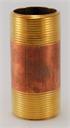 NIPPLE 1/4" x 2.5" Brass