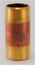 NIPPLE 1/4" x 3" Brass