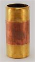 NIPPLE 3/8" x 1.5" Brass