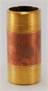 NIPPLE 3/8" x 3" Brass