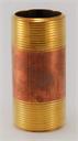 NIPPLE 1/2" x 2" Brass
