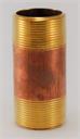 NIPPLE 1/2" x 3" Brass