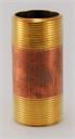 NIPPLE 1" x 2.5" Brass