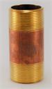 NIPPLE 1" x 6" Brass