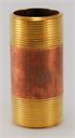 NIPPLE 1.25" x 2.5" Brass