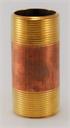 NIPPLE 1.5" x 5" Brass