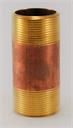 NIPPLE 2" x 2.5" Brass