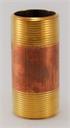 NIPPLE 2" x 4" Brass