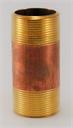 NIPPLE 2" x 6" Brass