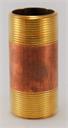 NIPPLE 3" x 6" Brass