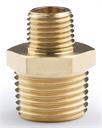 HEX NIPPLE 1/2" x 1/4" Brass