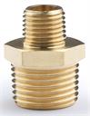 HEX NIPPLE 3/4" x 1/2" Brass