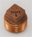 PLUG 1.5" Cored Brass