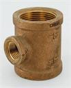 TEE 1/2" x 1/2" x 1/4" Brass
