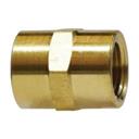 COUPLING 3/8" Brass BS