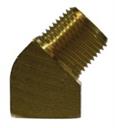45' St ELBOW 3/8" Brass BS