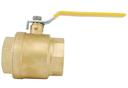 BALL VALVE 4" Brass FP 400#
