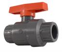 BALL VALVE 2" PVC GRY ss