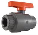 BALL VALVE 3/4" PVC GRY tt