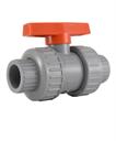 BALL VALVE 1" CPVC T/U ChemKor, FP, EPDM, ss/tt