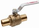 1" PEX F1807 No Lead Brass Ball Valve, Full Port