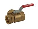 BALL VALVE MAS B-3L 3way 3/4" FPT L-Port, 400WOG, FP, Brass