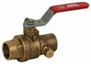 BALL VALVE MAS B-4D 1/2" cxc/dr 600 WOG, FP, Brass