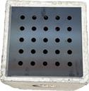 GRATE 12" sq 1/4" Steel 25 x 1/2" perf for CB-1217