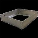 SS Access Riser 25" OD x 6" H Pre-Drilled