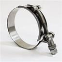 T-BOLT CLAMP C410 1.50" SS 3/4" Band, NyLN, 1.37"-1.62"